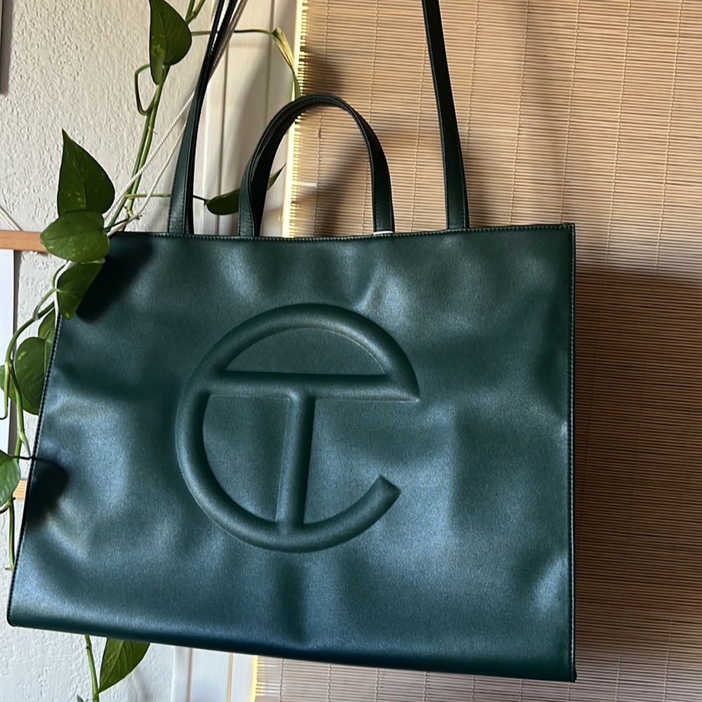 NWT Large Olive Green Telfar Bag